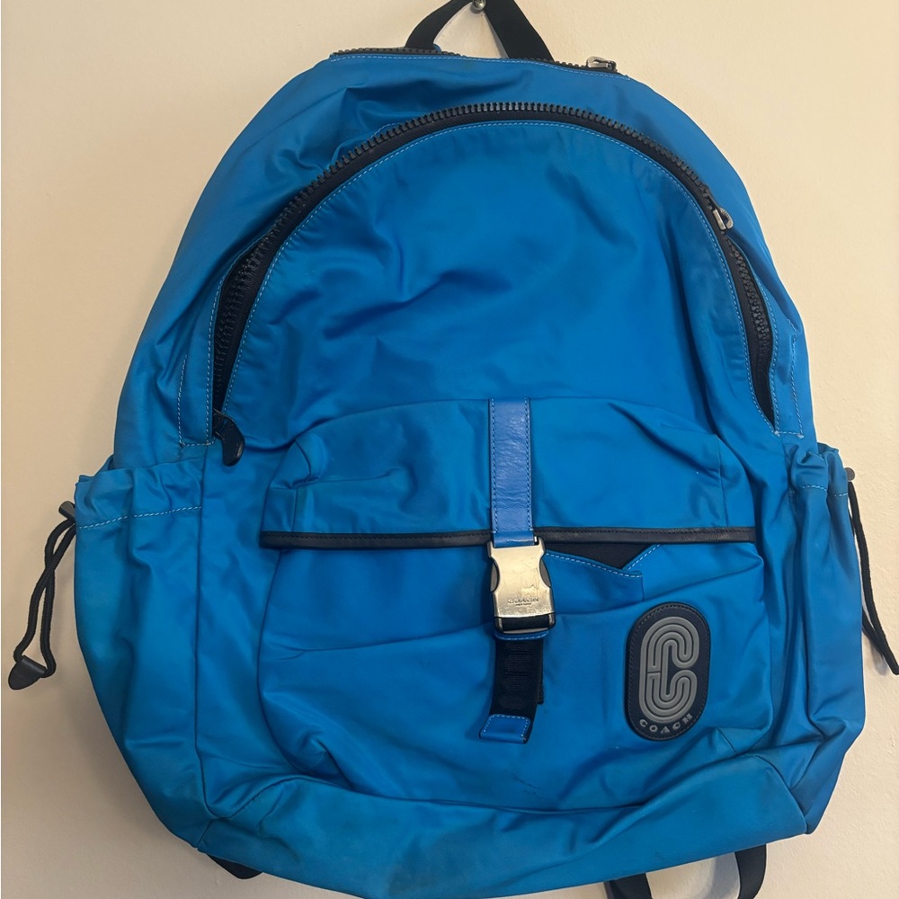 Coach Vibrant Blue Backpack